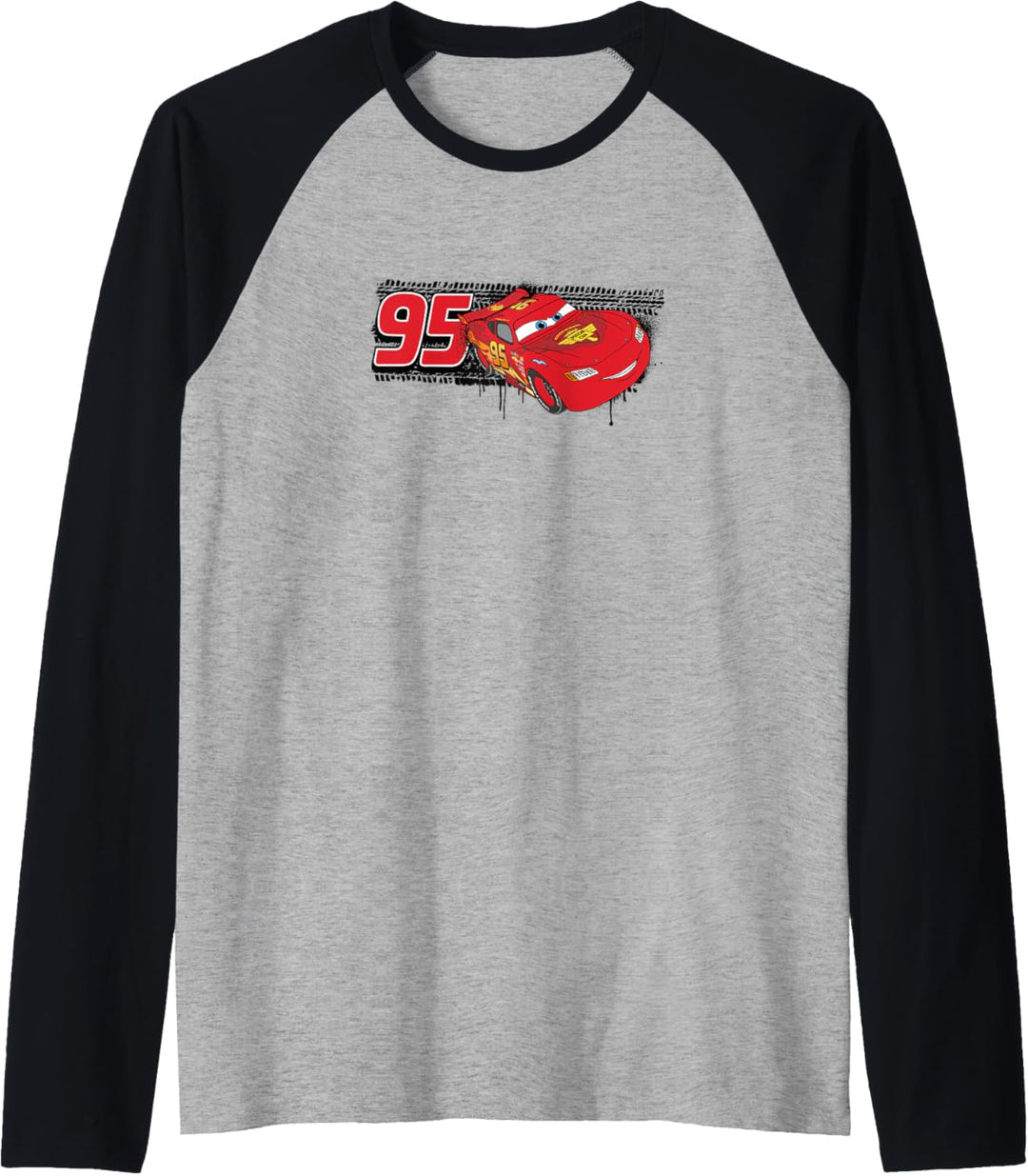 Pixar Cars 95 McQueen Raglan