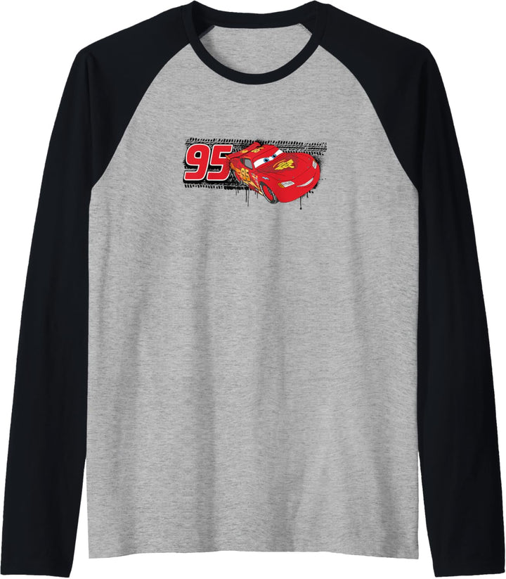 Pixar Cars 95 McQueen Raglan