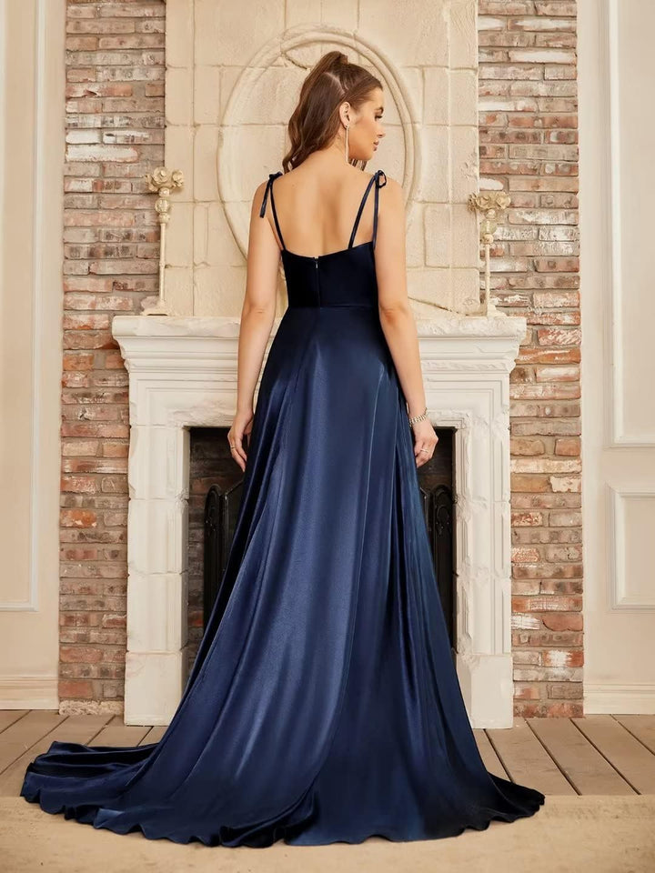 Babyonline D.R.E.S.S. Abendkleid, lang, grosse Grösse, Schlitz, sexy, rückenfrei, schick, elegant, G