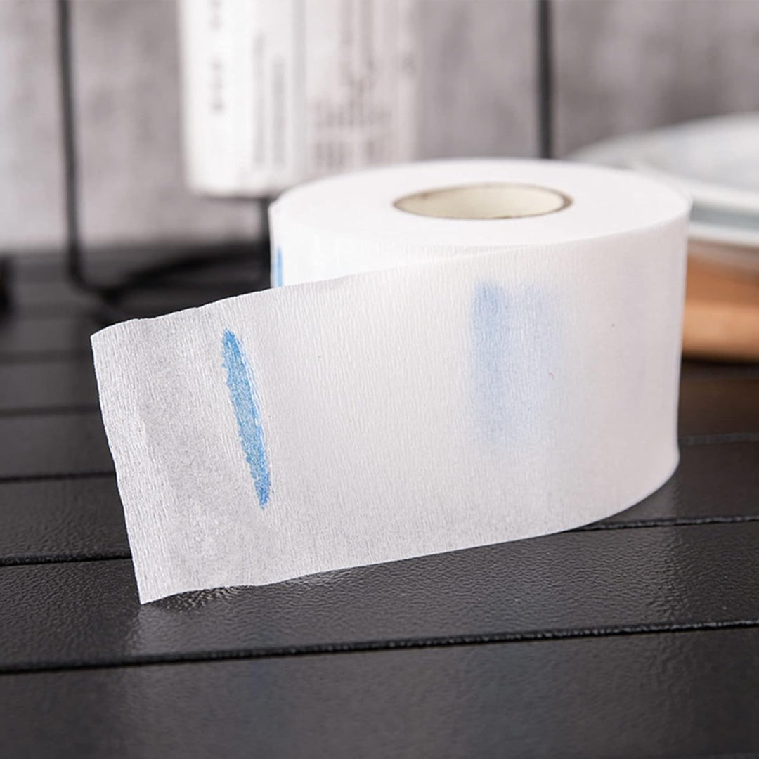 Friseur Lätzchenpapier, Nackenstreifen, 5 Rollen Professionelle Dehnbare Friseur-Nackenstreifen Papi