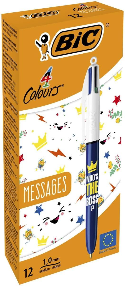 BIC Kugelschreiber 4 Farben Sätze
