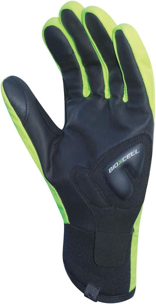 Chiba BioXCell Warm Winter Fahrrad Handschuhe gelb/schwarz 2023 L (9), L (9)