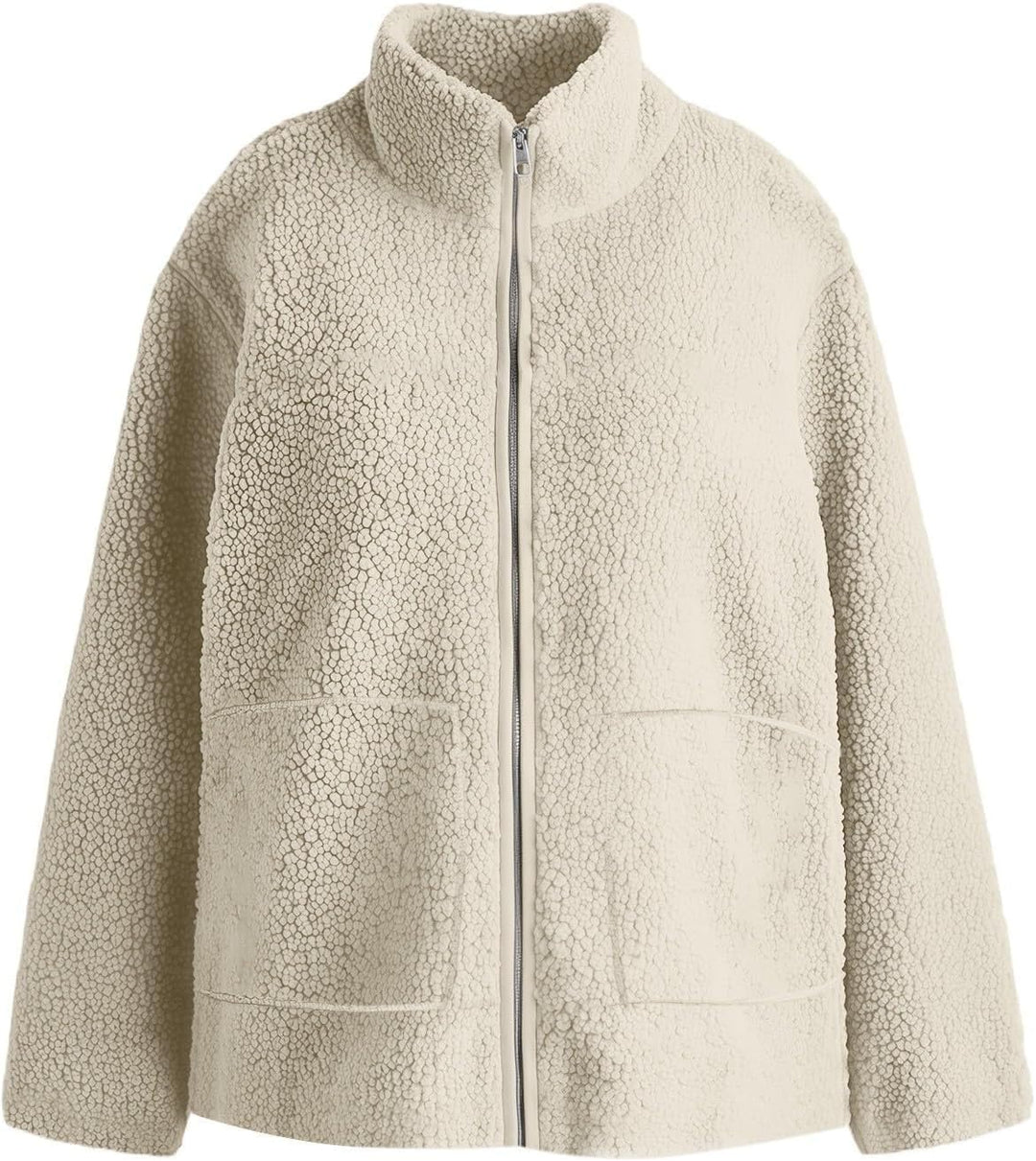 Umstandsjacke mit Babyeinsatz Warm Teddy Fleecejacke Umstands Baumwolljacke Winter Umstandsmode 2 in