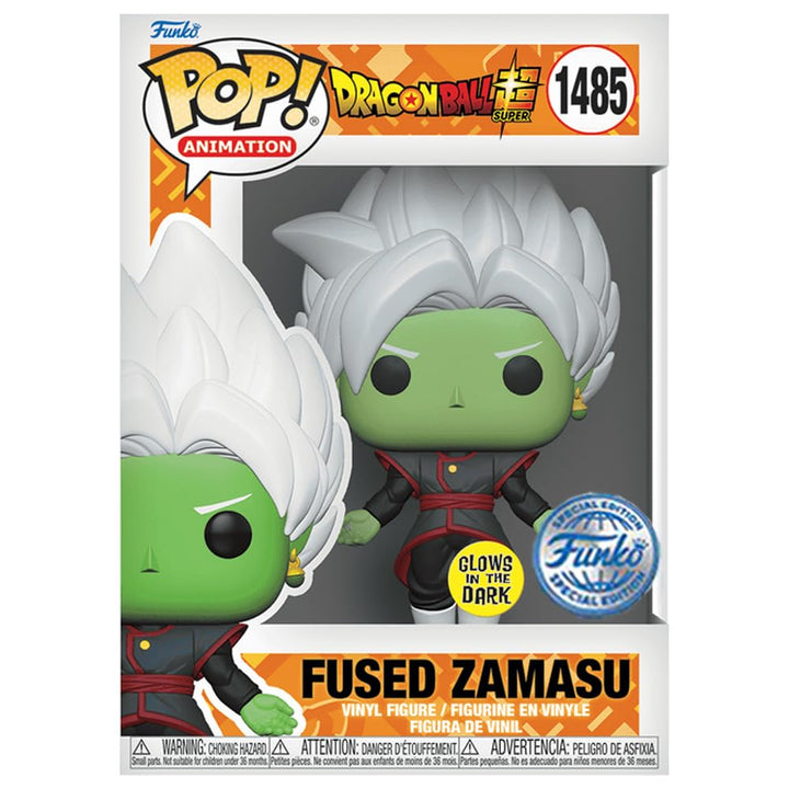 Funko Pop! Dragonball Super Fused Zamasu (leuchtet im Dunkeln) Vinyl-Figur #1485 Special Edition Exc