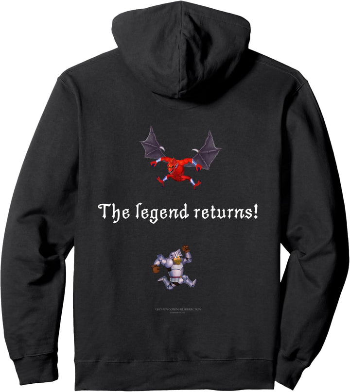 Ghosts 'n Goblins Resurrection　Arthur vs Red Arremer Pullover Hoodie