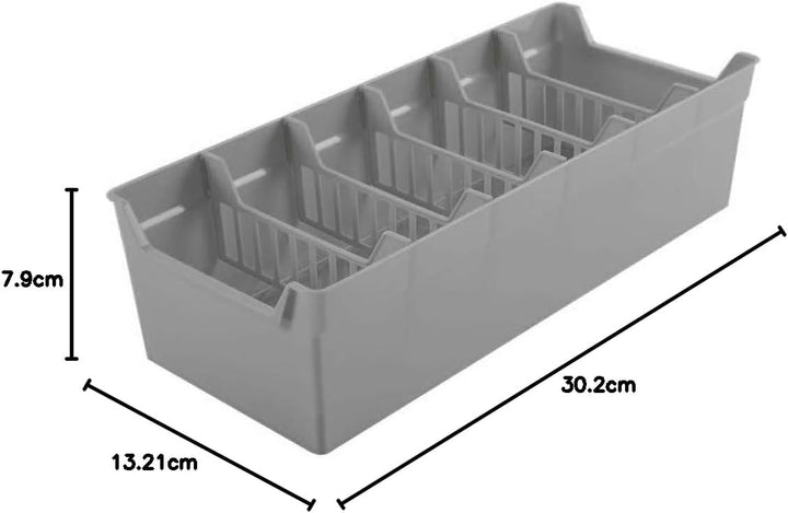ORION Organizer für GEWÜRZE Tüten Gewürzbehälter Küchenorganizer GRAU