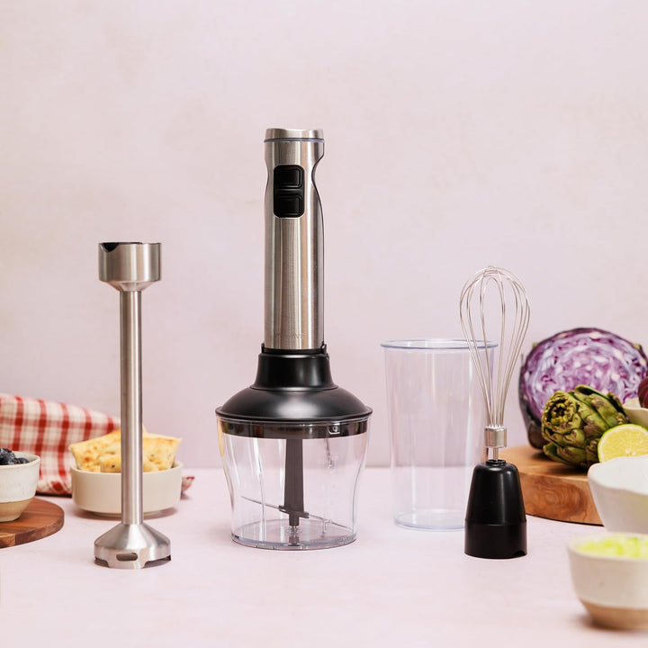 My Wave Stabmixer – für Flüssigkeiten und Feststoffe – Leistung 1.500 W – Geschwindigkeitskontrolle