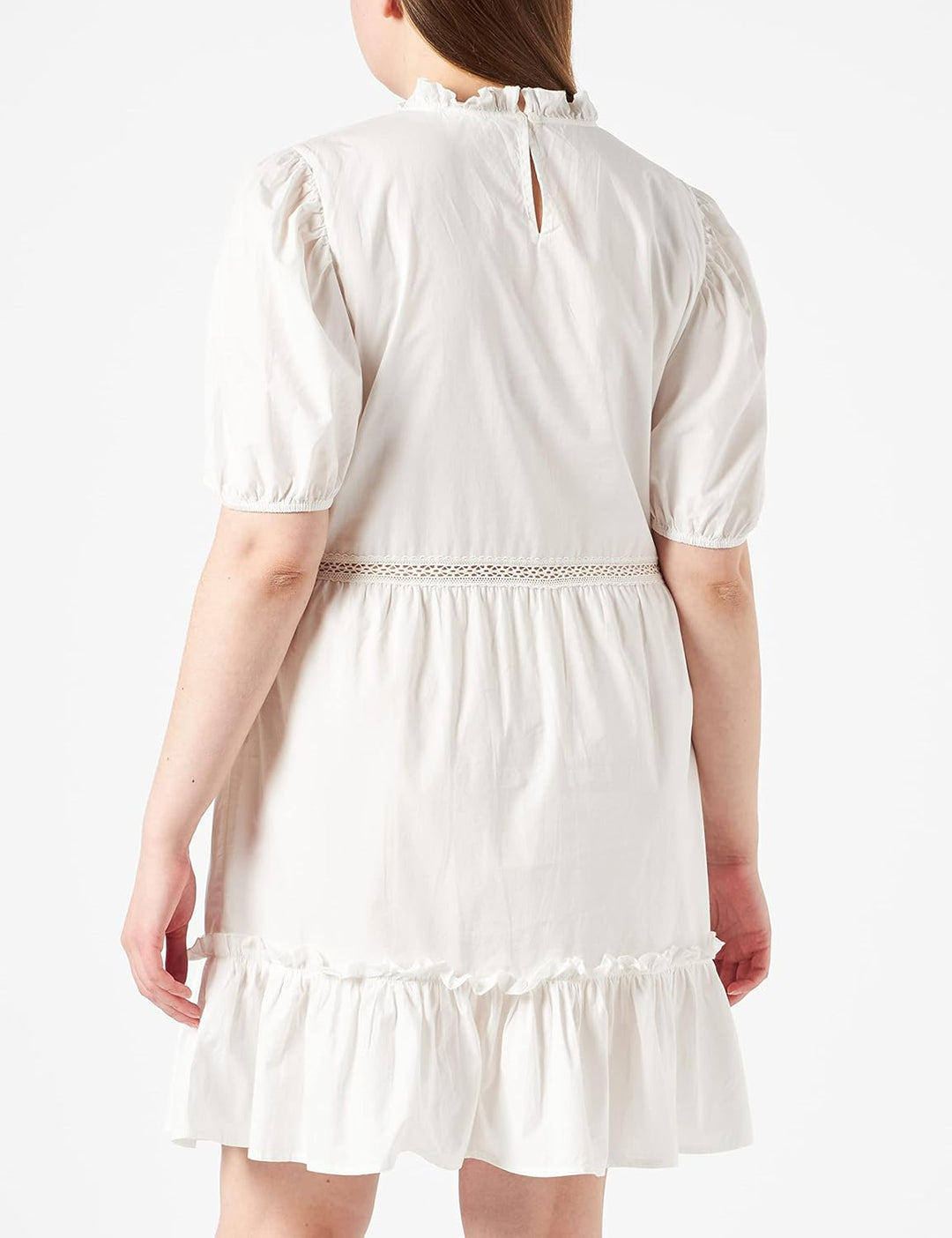 Naf Naf Damen Robe, Elfenbein, 32