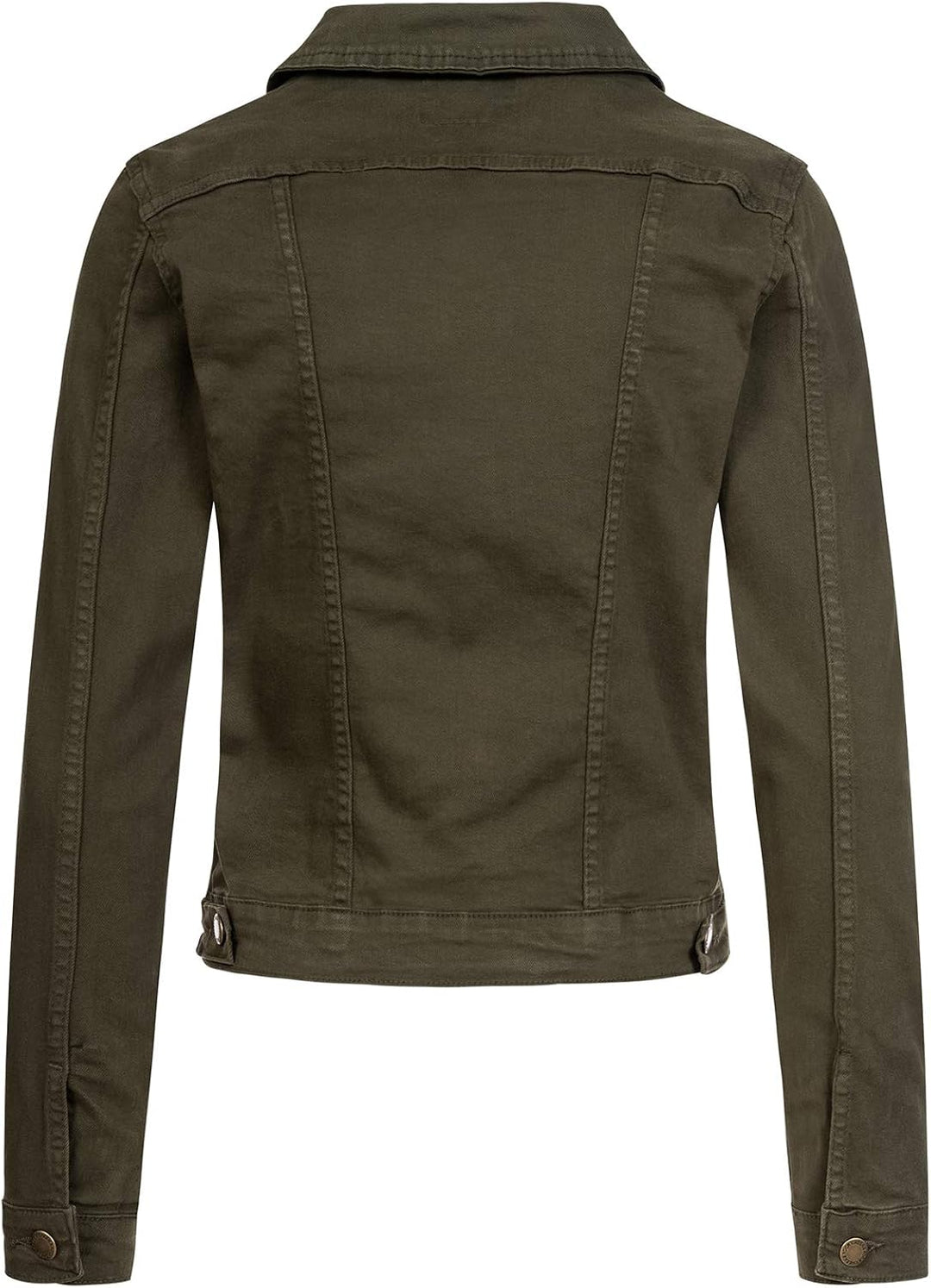 Rock Creek Damen Jeans Jacke Übergangs Jacke D-401 XS Dunkelgrün, XS Dunkelgrün