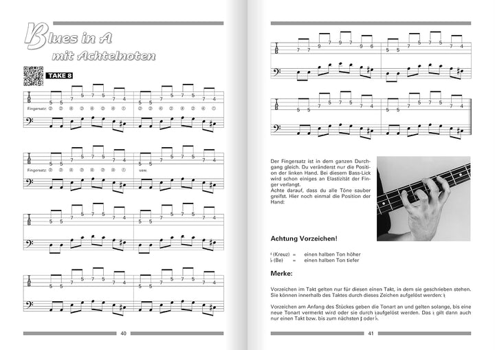 Easy Rock Bass: Über 50 Licks: Funk, Soul, Reggae, Pop, Rock. Mit Noten und Tabulatur: Mit Noten und