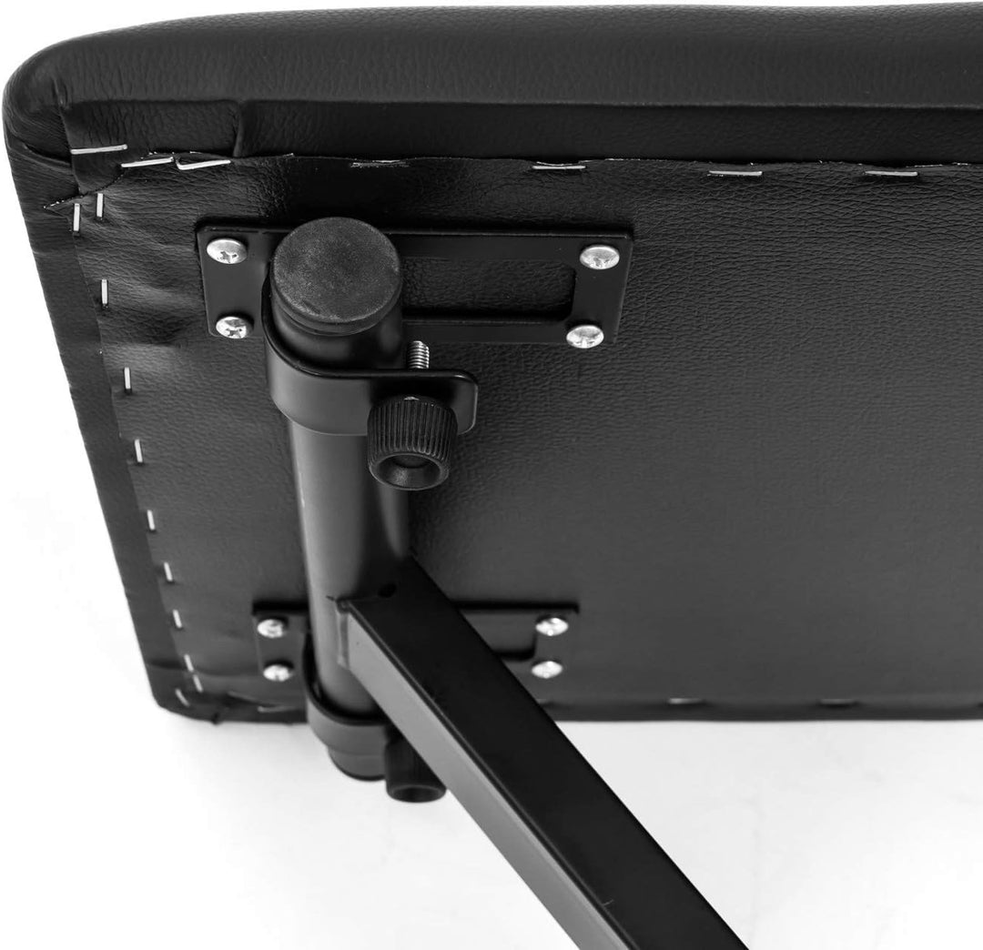 CASCHA X-Frame Keyboard-Ständer mit Hocker - Keyboardbank 3-fach höhenverstellbar & zusammenklappbar
