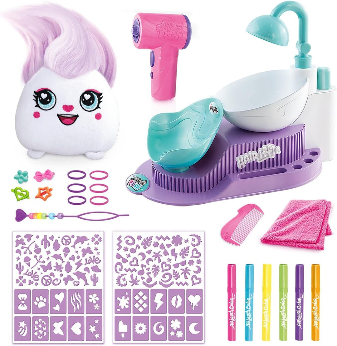 Rocco Giocattoli Airbrush Plush Haarbüschel Friseur