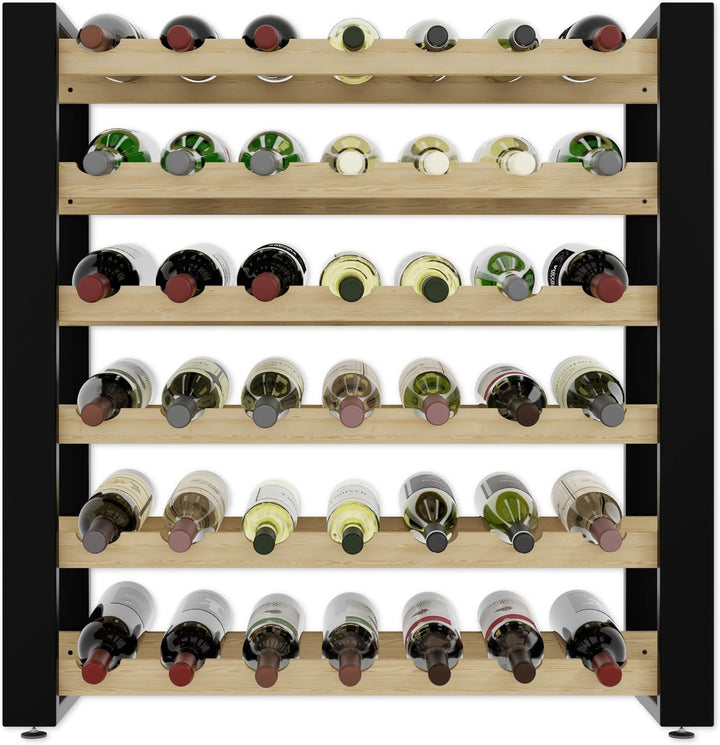 Lenmar Serie RW Weinregal aus Holz für Flaschen, LOFT, Flaschen, Wein, Flaschenregal, Kellerregal, R