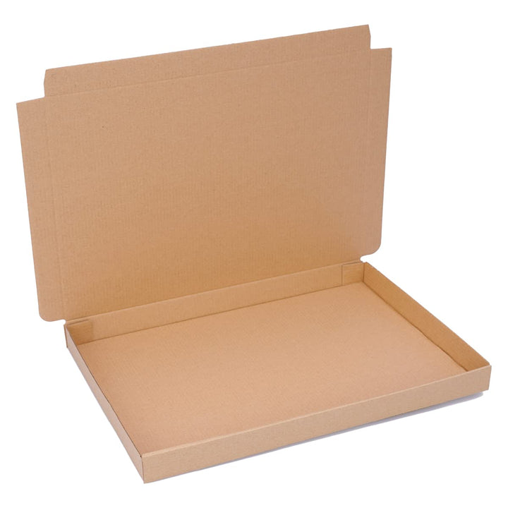 Faltschachteln 342 x 241 x 26 mm Braun (Aussenmass 350 x 250 x 30 mm) WP XS Versandkarton DHL Karton