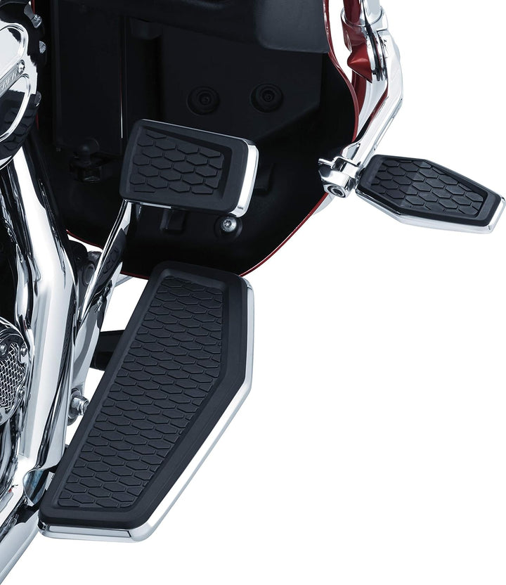 Kuryakyn 5904 Motorrad-Fussrasten: Sechskant-Heringe mit Steckerhalterung, Chrom, 1 Paar chrome Mit