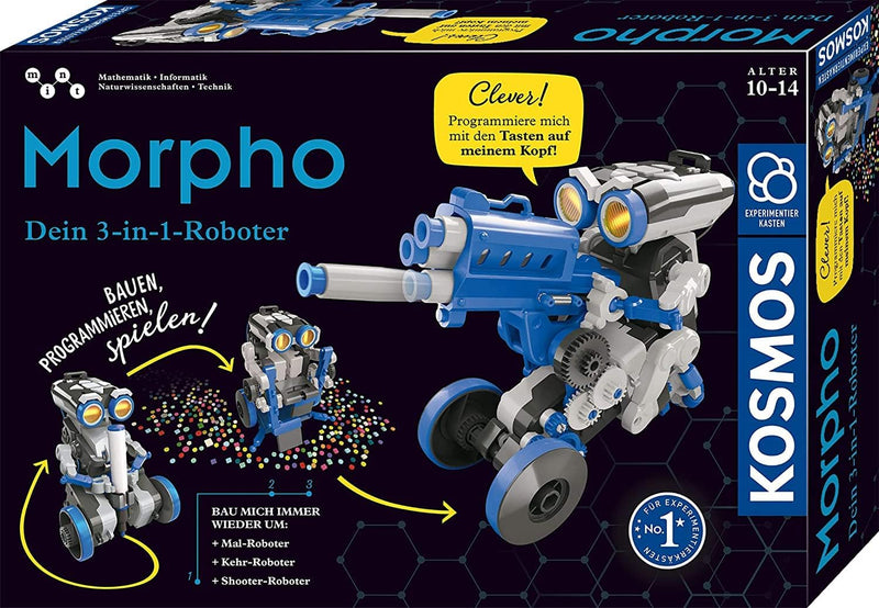 Kosmos 620837 Morpho - Der 3-in-1 Roboter Spielzeug