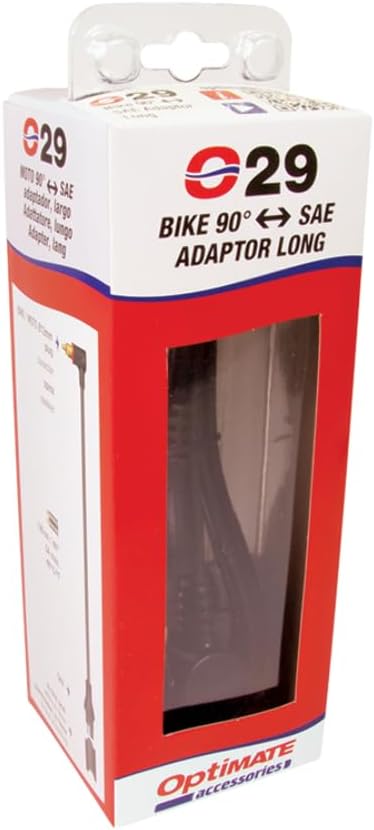 TecMate OptiMATE CABLE O-29, Adapter-Verlängerung, SAE auf MOTORRAD 90° Stecke OptiMATE Adapter-Verl