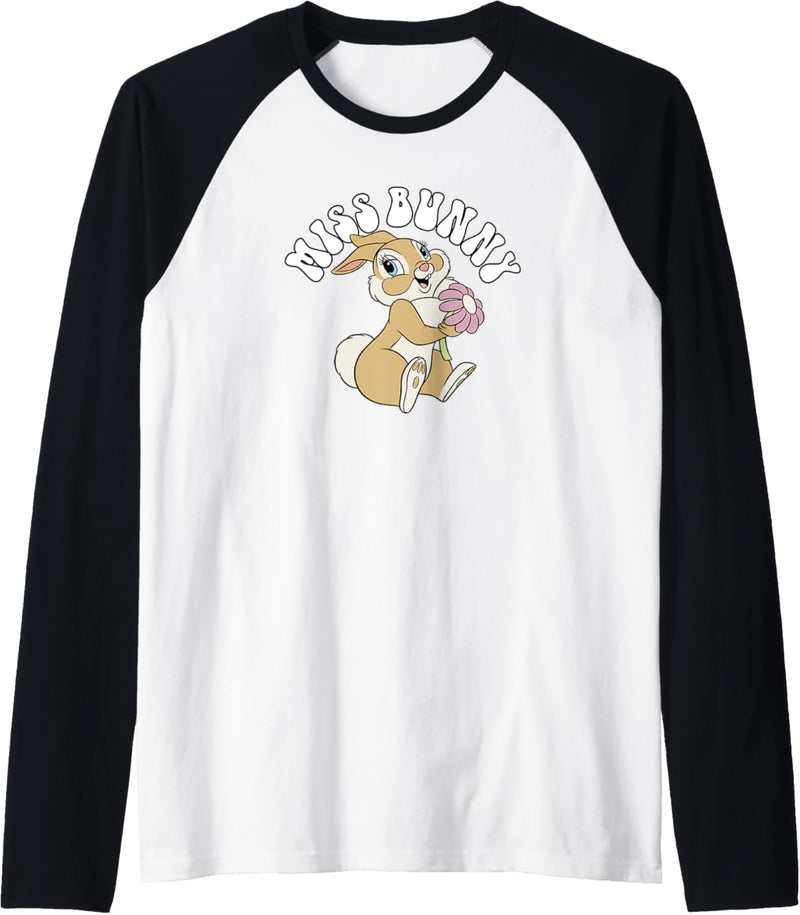 Disney Bambi Miss Bunny Retro Floral Raglan