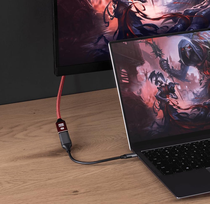 Reagle DisplayPort Kabel 1.4 DP 8K@60Hz 4K@144Hz 2K@240Hz, FreeSync, G-Sync Display Port für Monitor
