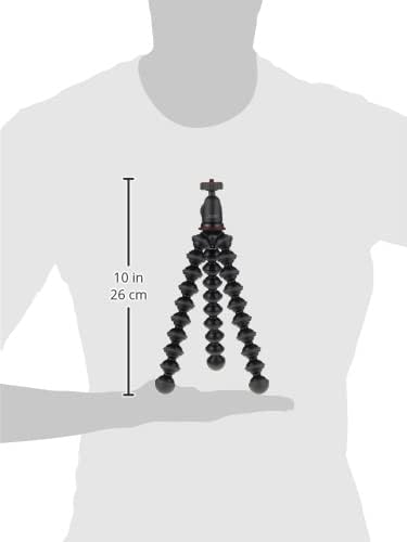 JOBY JB01503-BWW GorillaPod 1K Kit (flexibles Kompaktstativ mit Kugelkopf für grössere Kompaktkamera