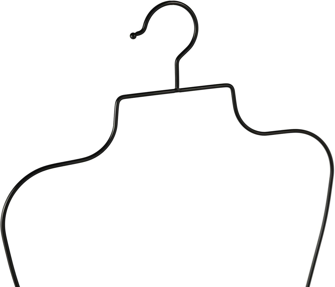 Bikini Badeanzug Aufhänger Draht Körperform Display Unterwäsche hänger 10 PCS (Schwarz), Schwarz