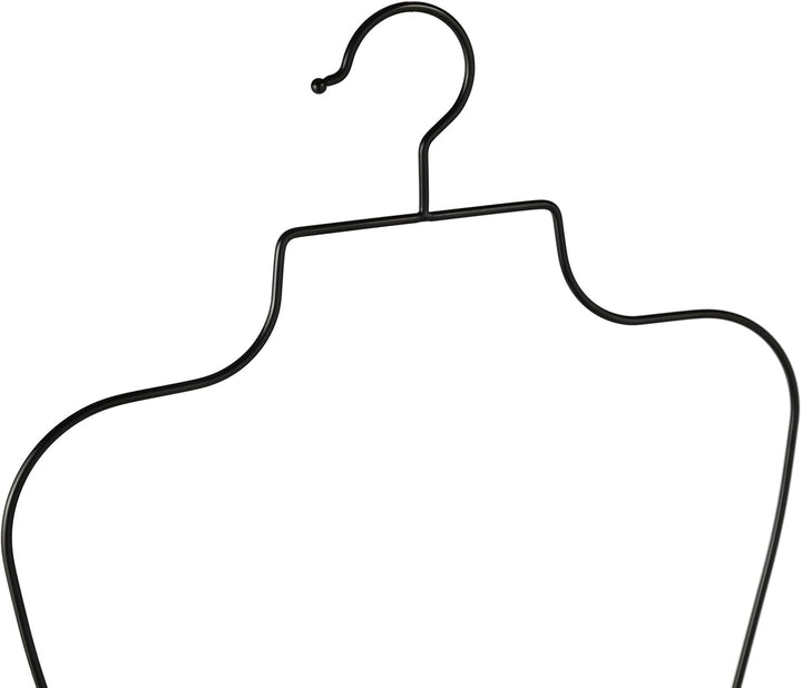 Bikini Badeanzug Aufhänger Draht Körperform Display Unterwäsche hänger 10 PCS (Schwarz), Schwarz
