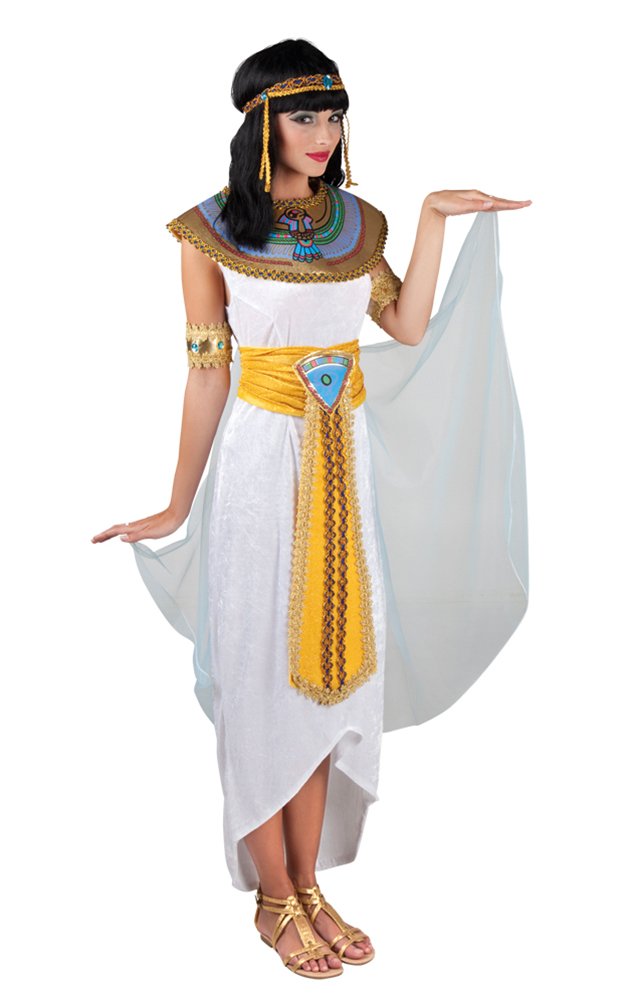 Karneval-Klamotten Kostüm Cleopatra Dame Kostüm Karneval Ägyptische Kaiserin Damenkostüm 36-38, 36-3