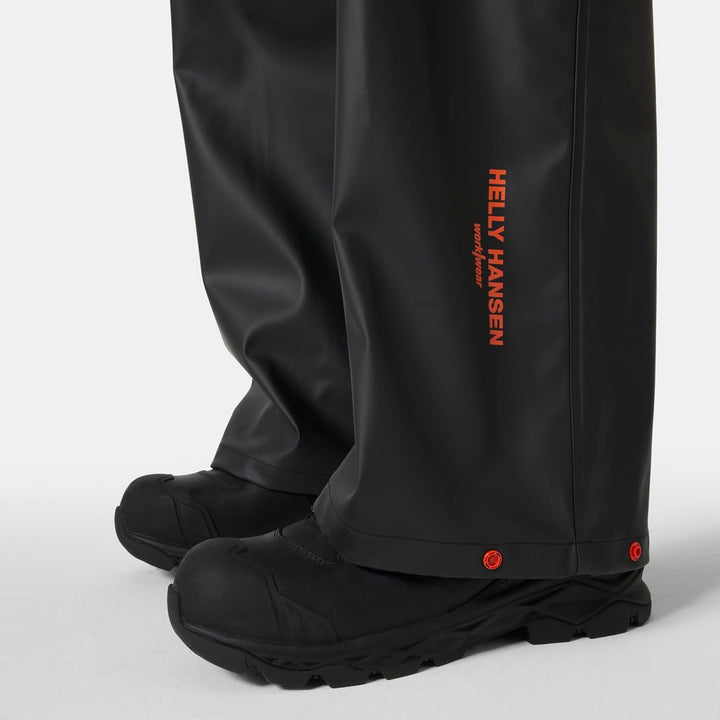 Helly Hansen Workwear Herren Gale Wasserdichte Regenlatzhose XS Schwarz, XS Schwarz