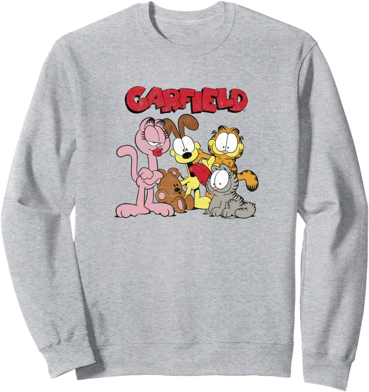 Garfield Group Shot Garfield Crew Sweatshirt