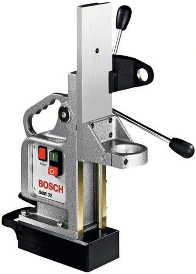 Bosch Professional GMB 32 Magnetbohrständer, 65 mm Spannflanschdurchmesser, 25 KN Magnethaltekraft,