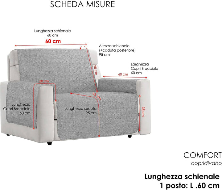 Komfort-Antigleiten-Sofa-Decke,1 Platz, bordeaux 1 Platz Bordeaux, 1 Platz Bordeaux