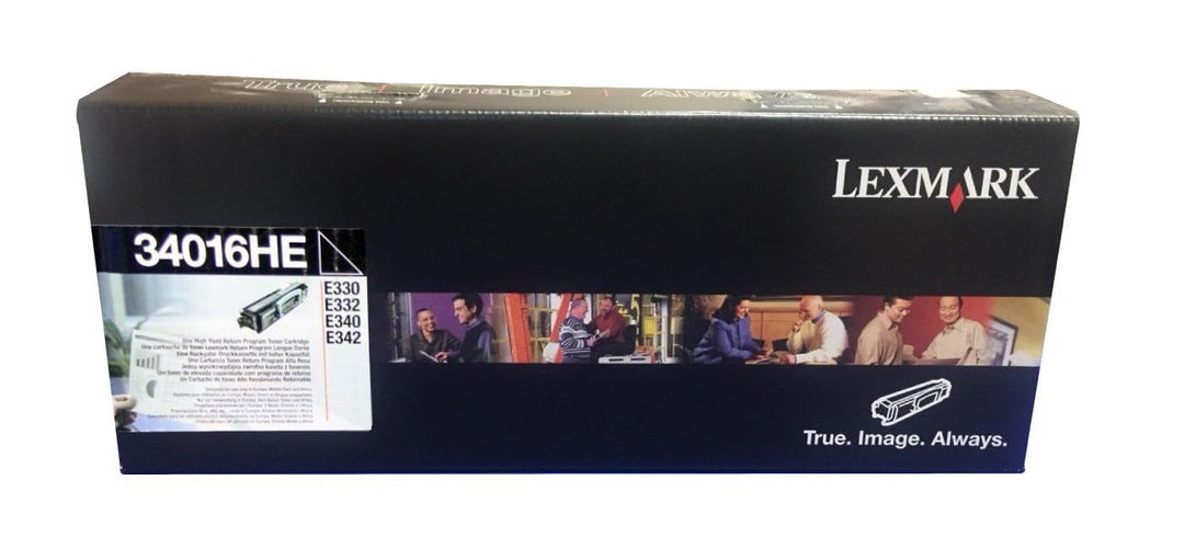 Lexmark Lasertoner Return HY schwarz 34016HE 0734646399050