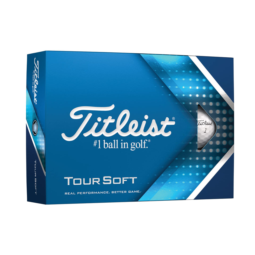 TITLEIST Tour Soft Golf Ball, White, One Size Einzelbett, Einzelbett