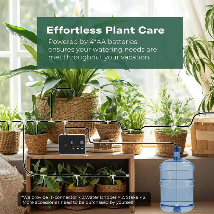 THIRDREALITY Zigbee Smart Watering Kit Pro, Indoor Plant Watering System, Hub Required Watering Pro