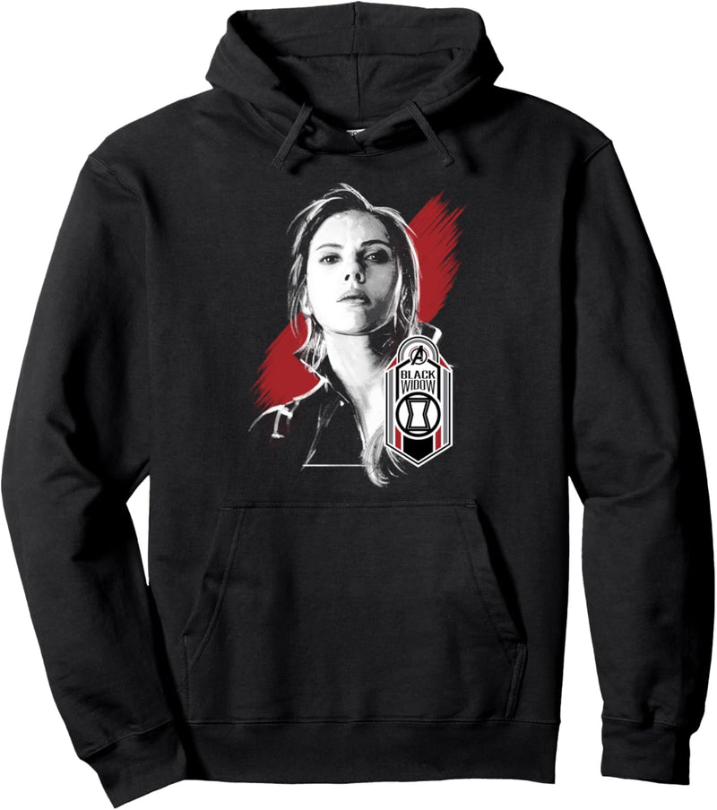 Marvel Avengers: Endgame Black Widow Badge Portrait Pullover Hoodie