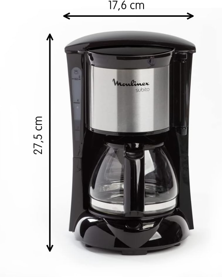 Moulinex FG150813, Schwarz/Edelstahl one size Schwarz /