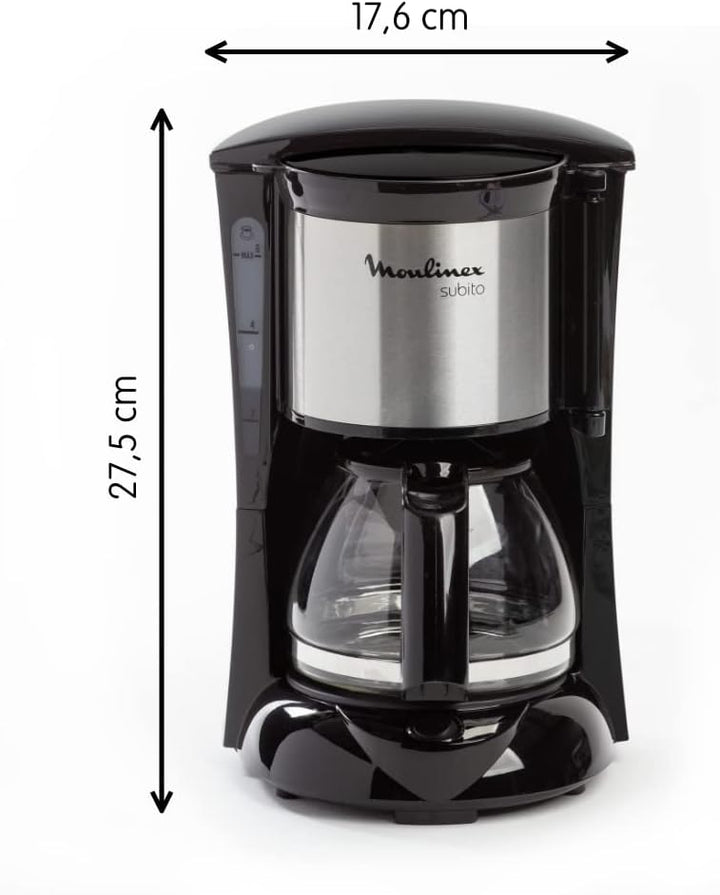 Moulinex FG150813, Schwarz/Edelstahl one size Schwarz /