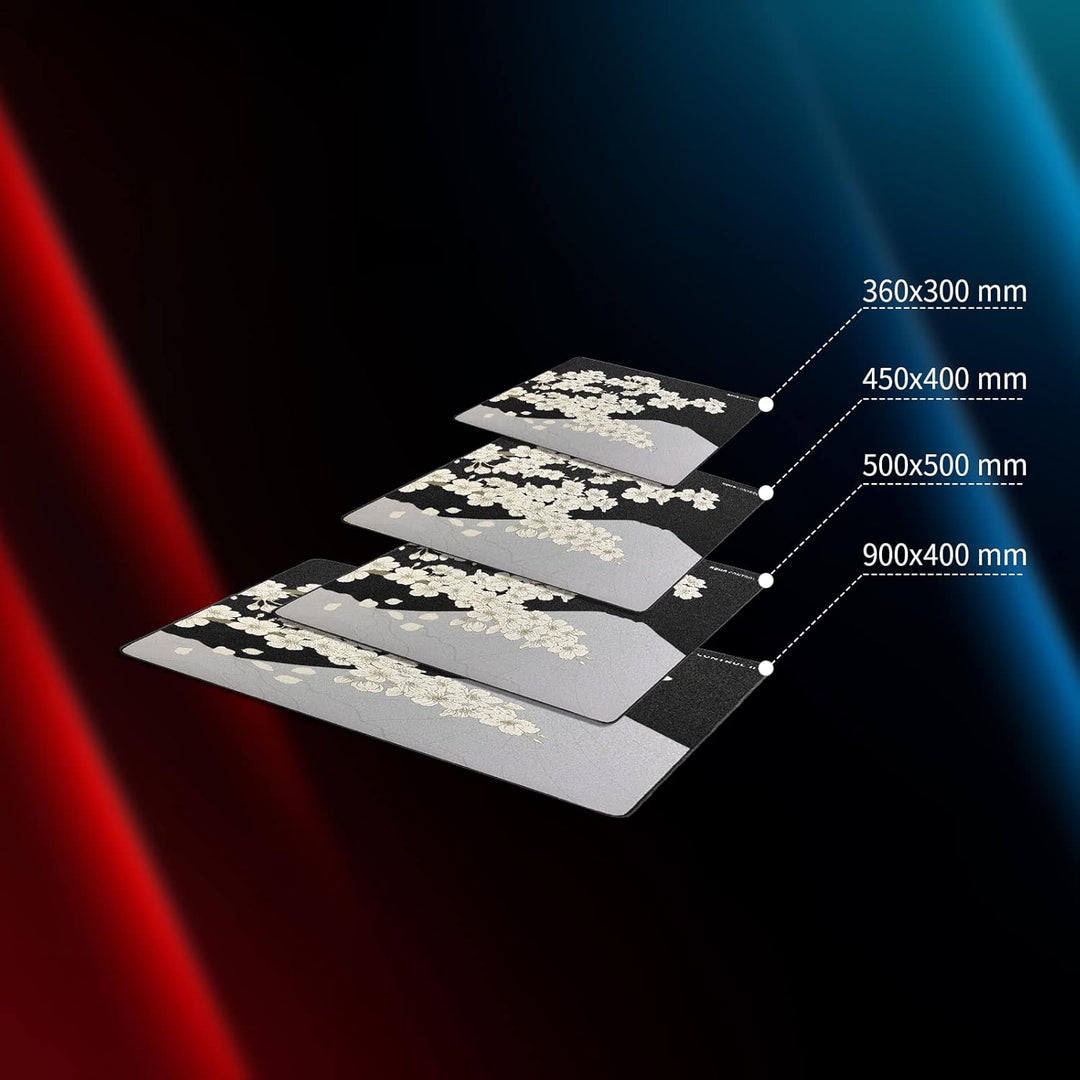 X-Raypad Aqua Control 2 AC2 Sakura Gaming-Mauspad, Ultra-Hochpräzisions-Mauspad mit Perfekter Geschw