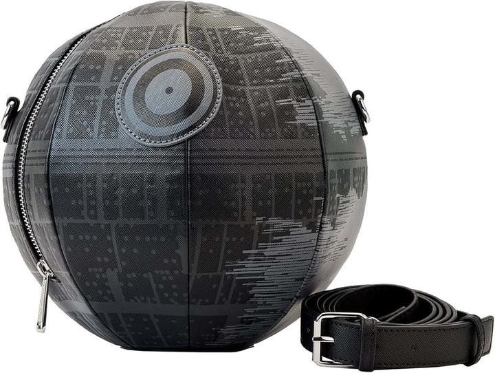 Loungefly Star Wars Return of the Jedi 40th Anniversary Death Star Figural Crossbody Purse Einheitsg