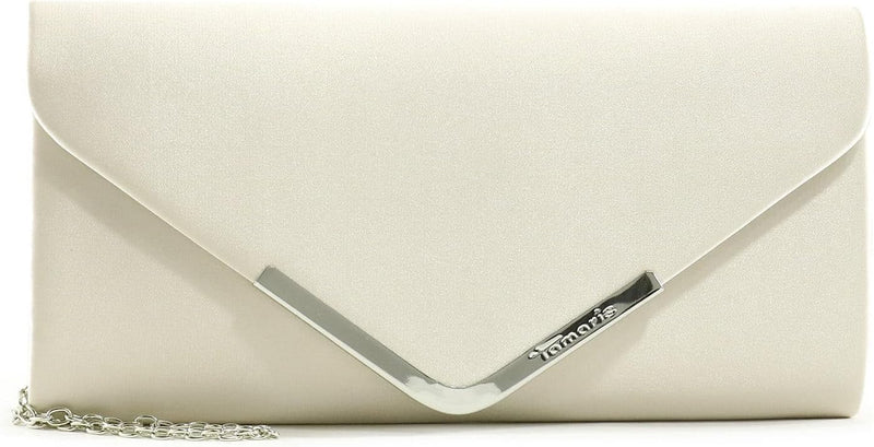 Tamaris Clutch TAS Amalia 30454 Damen Handtaschen Uni Einheitsgrösse Beige 400, Einheitsgrösse Beige