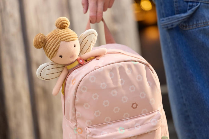 Jollein Kinderrucksack Blume – Flower – Rucksack Kinder – Wasserabweisend & Leicht – Rucksack Kinder