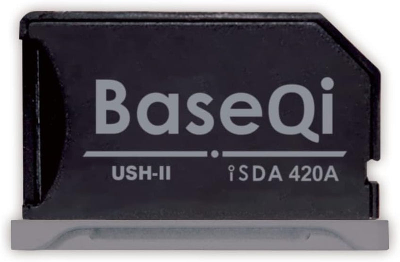 Baseqi UHS-II Aluminium microSD-Adapter für 2021 M1 MacBook Pro 14 und 16 Zoll (35,6 und 40,6 cm) (G