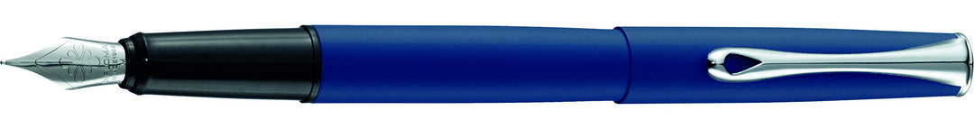 DIPLOMAT - Tintenroller Esteem Blau Matt - Schick und elegant - 5-Jahre-Garantie - Blau Matt Tintenr
