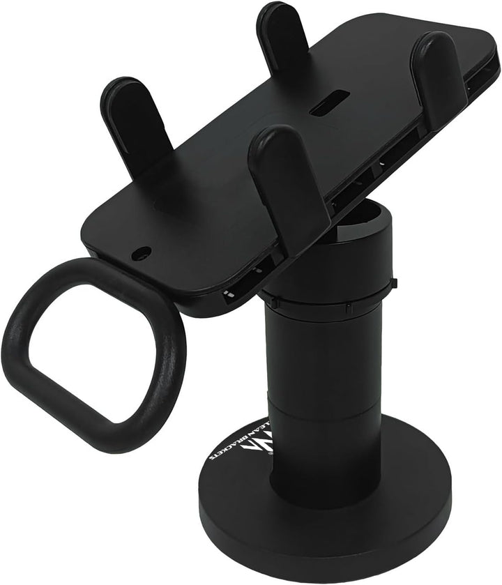 Maclean MC-819 Kartenterminal-Halterung für POS-Geräte | 90° drehbar, Neigungsverstellung +45° bis -