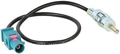EHO 1 Din Radio Einbauset Blende Radioanschlusskabel Antennenadapter für Jeep Compass (PK) 2006-2010