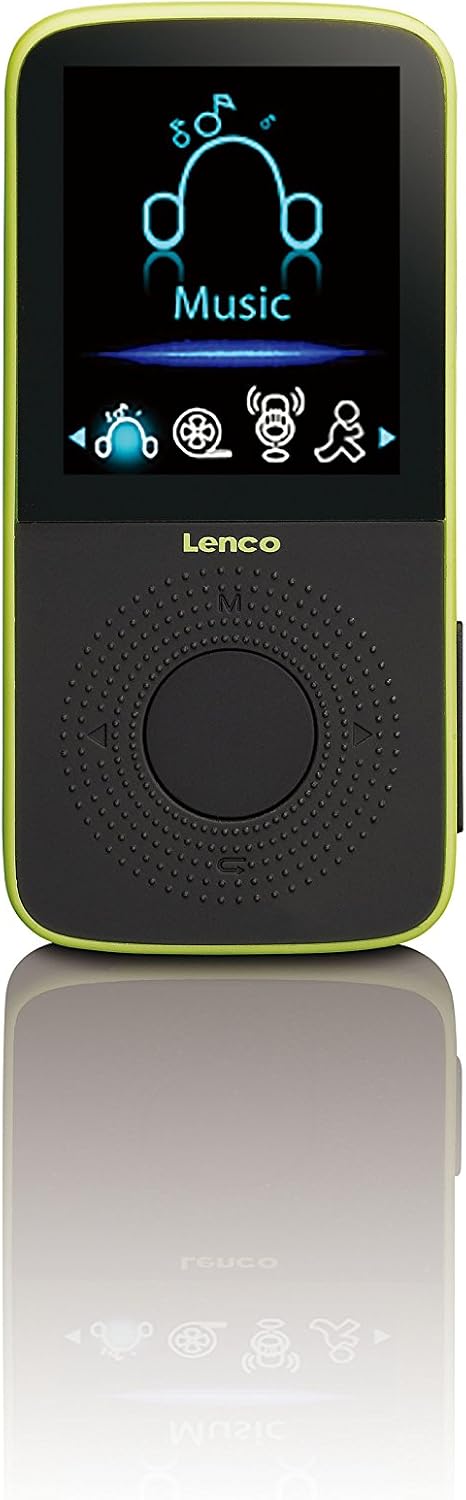 Lenco Mp3-player Podo-153 Schrittzählerfunktion und 4 GB interner Speicher, Inklusive Kopfhörer