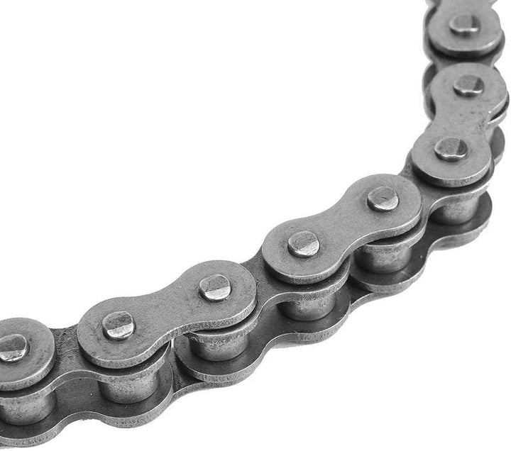 Qiilu 420 102 Motorrad Link Chain, Motorradkette Fit für 90 110 125ccm Dirt Bike ATV Quad TaoTao SUN