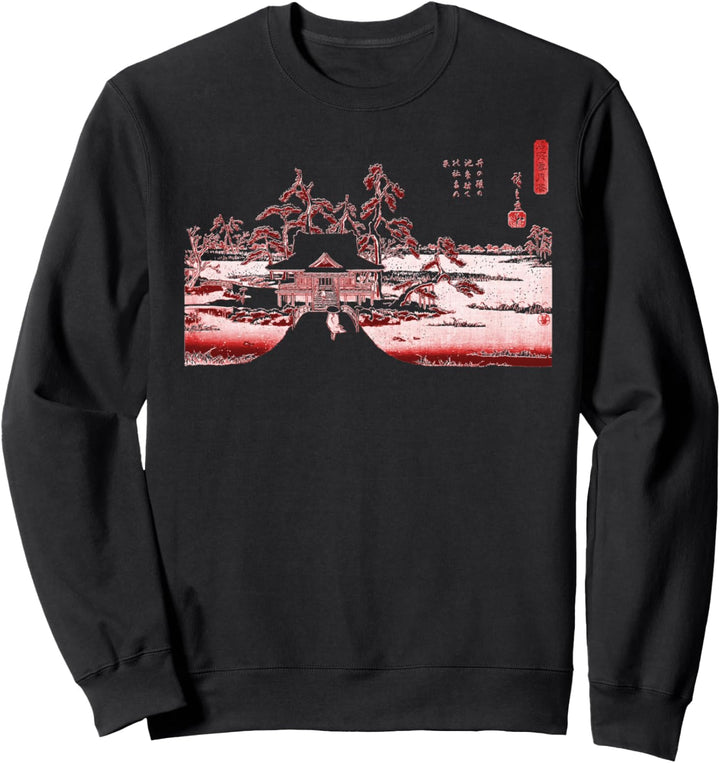 Berühmte Klassische Japanische Kunst: Benzaiten Hiroshige Sweatshirt