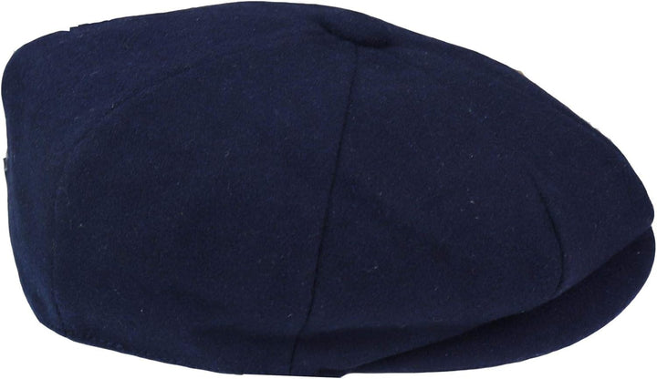 TruClothing.com Herren Mütze Fischgräte Tweed Design Grandad Stil Rabatt Preis S marineblau, S marin