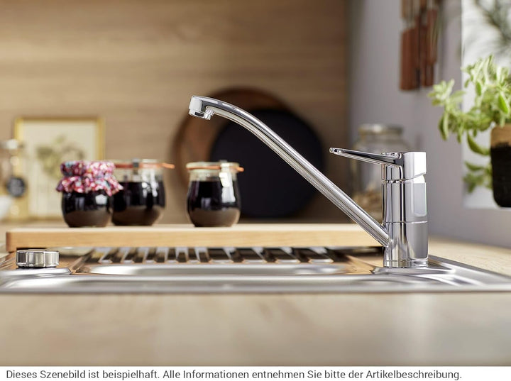 BLANCO WEGA II | Küchenarmatur in chrom | Hochdruck | Rückflussverhinderer | Keramik Kartusche | Ges